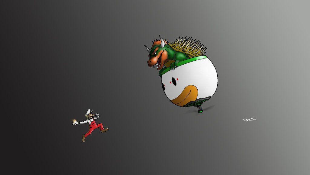 Mario v Bowser wallpapers by RobtheDoodler