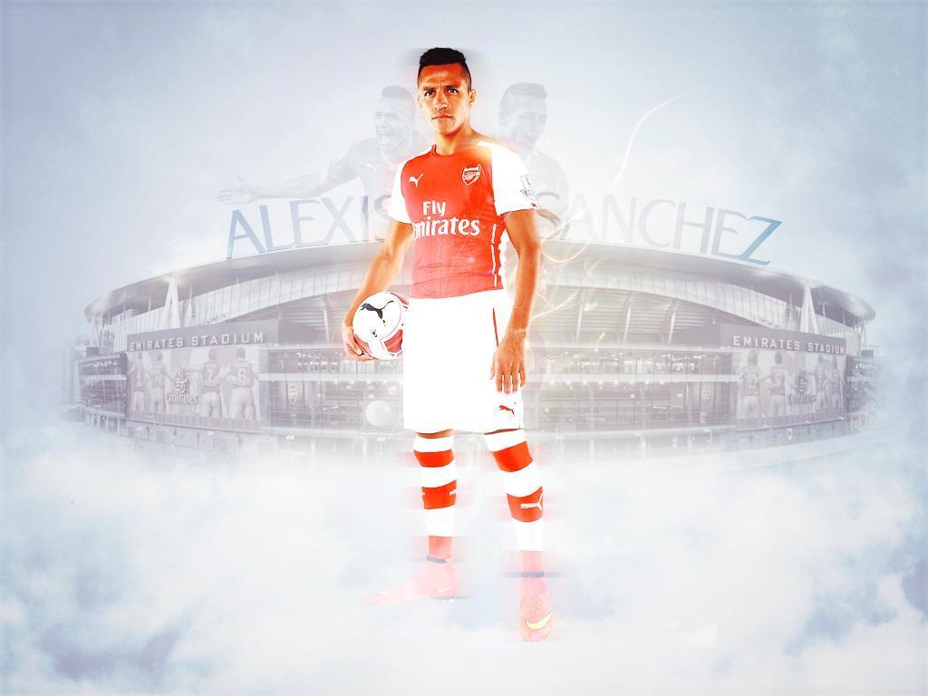 Alexis Sanchez Arsenal Football Free HD Wallpaper
