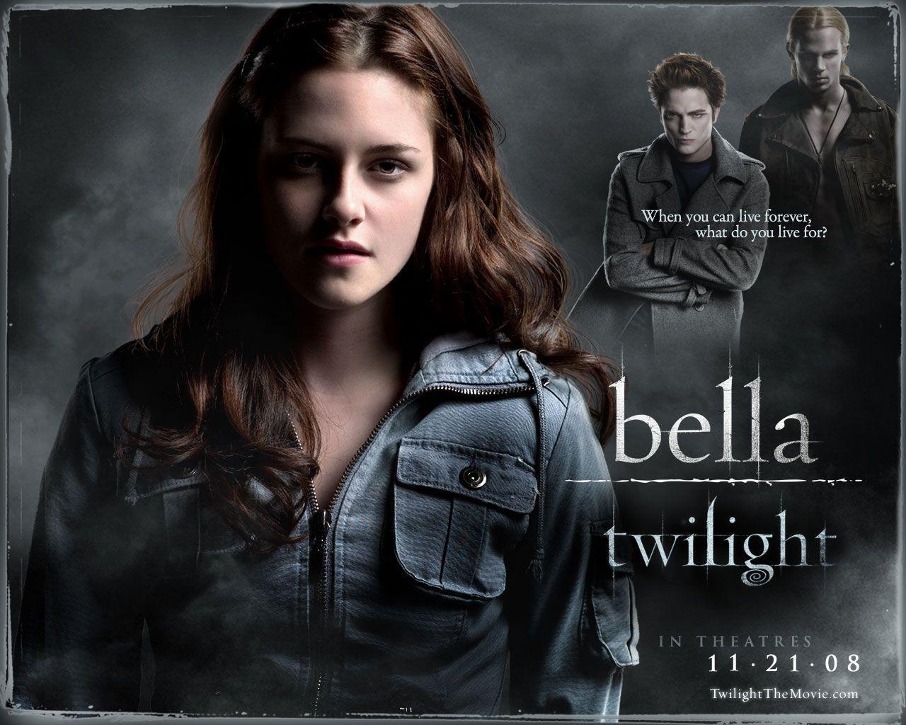 Twilight Wallpaper Free Download- Bella Swan, Edward Cullen