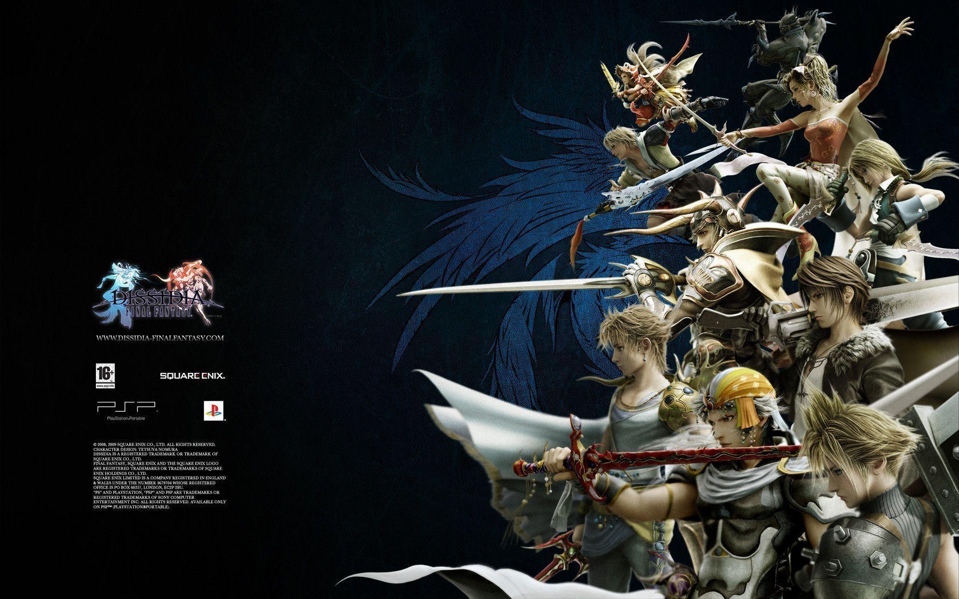 Download Final Fantasy High Pixel Game Dissidia Large Wallpapers