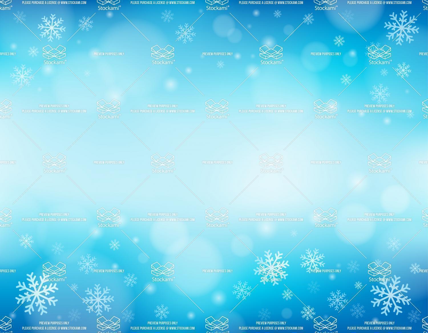 Snowflake theme background 1 Free Vector