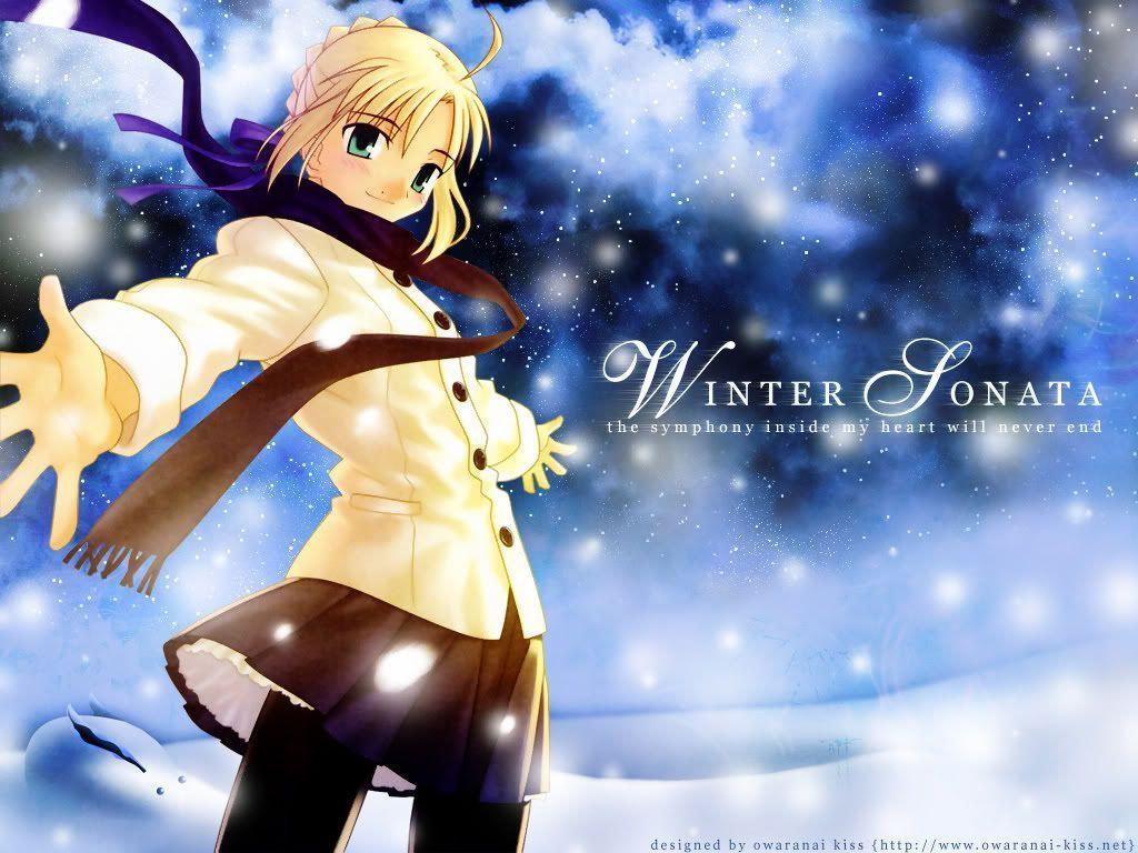 Winter Sonata Anime Wallpaper