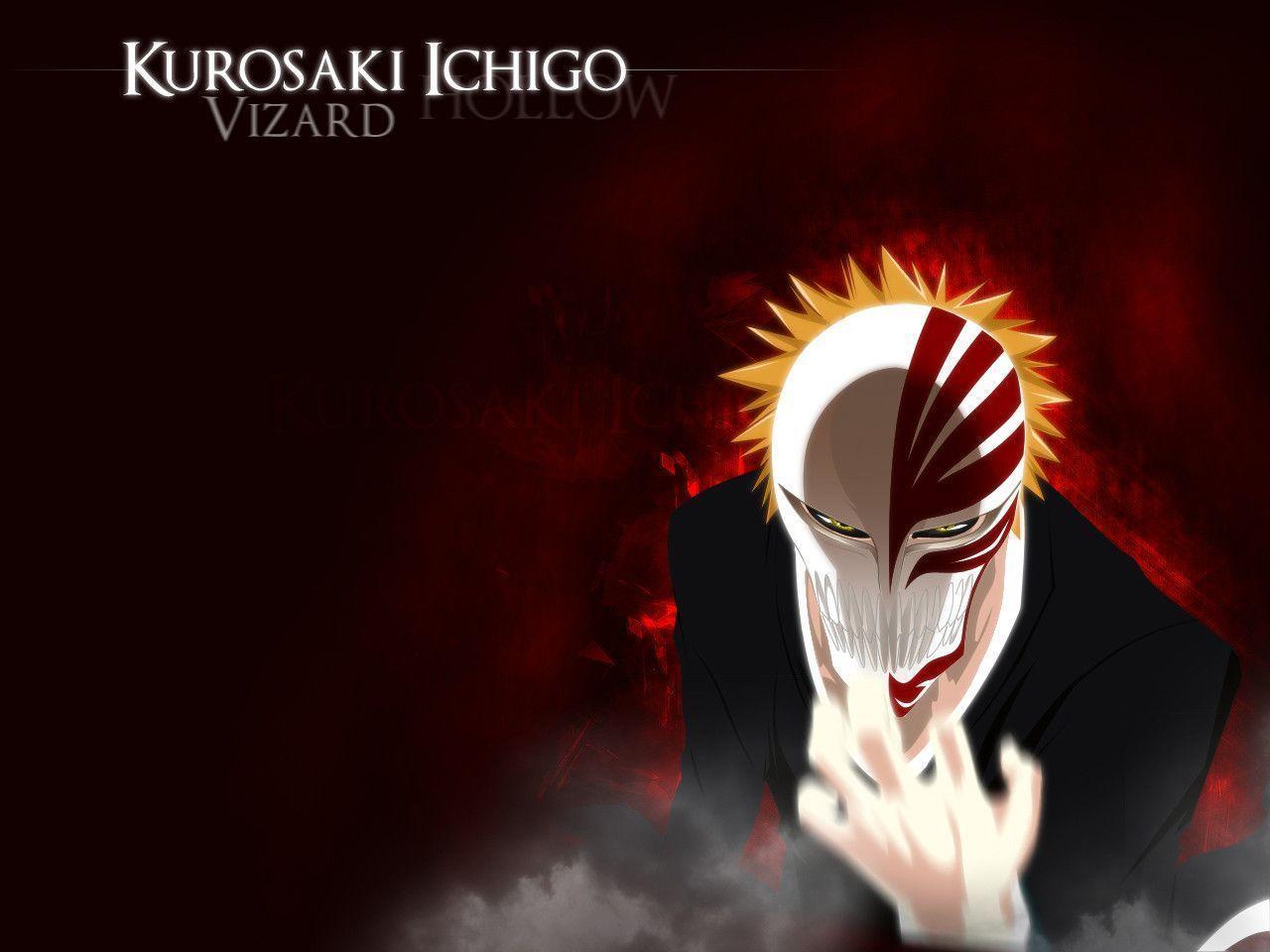 Download Bleach Kurosaki Ichigo Vizard Design Wallpaper. Full HD