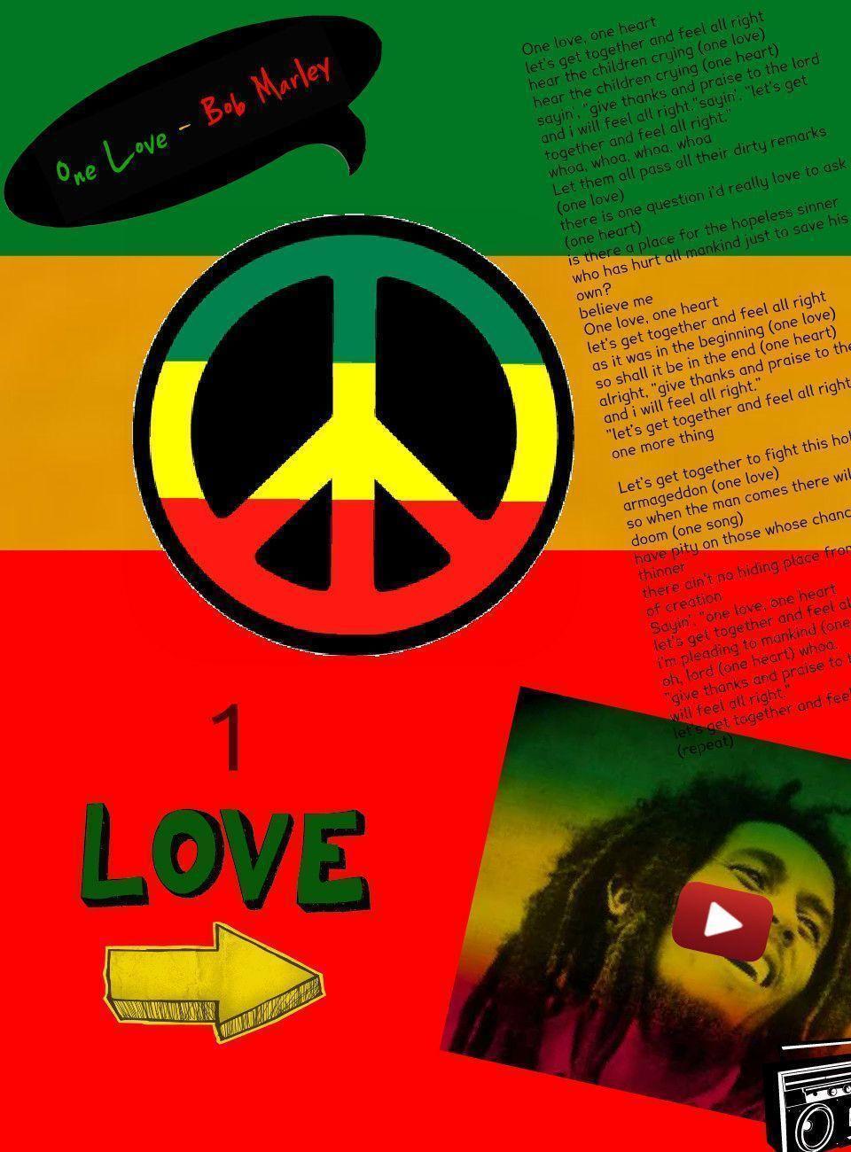 image Bob Marley One Love Publish With Glogster Wallpaper