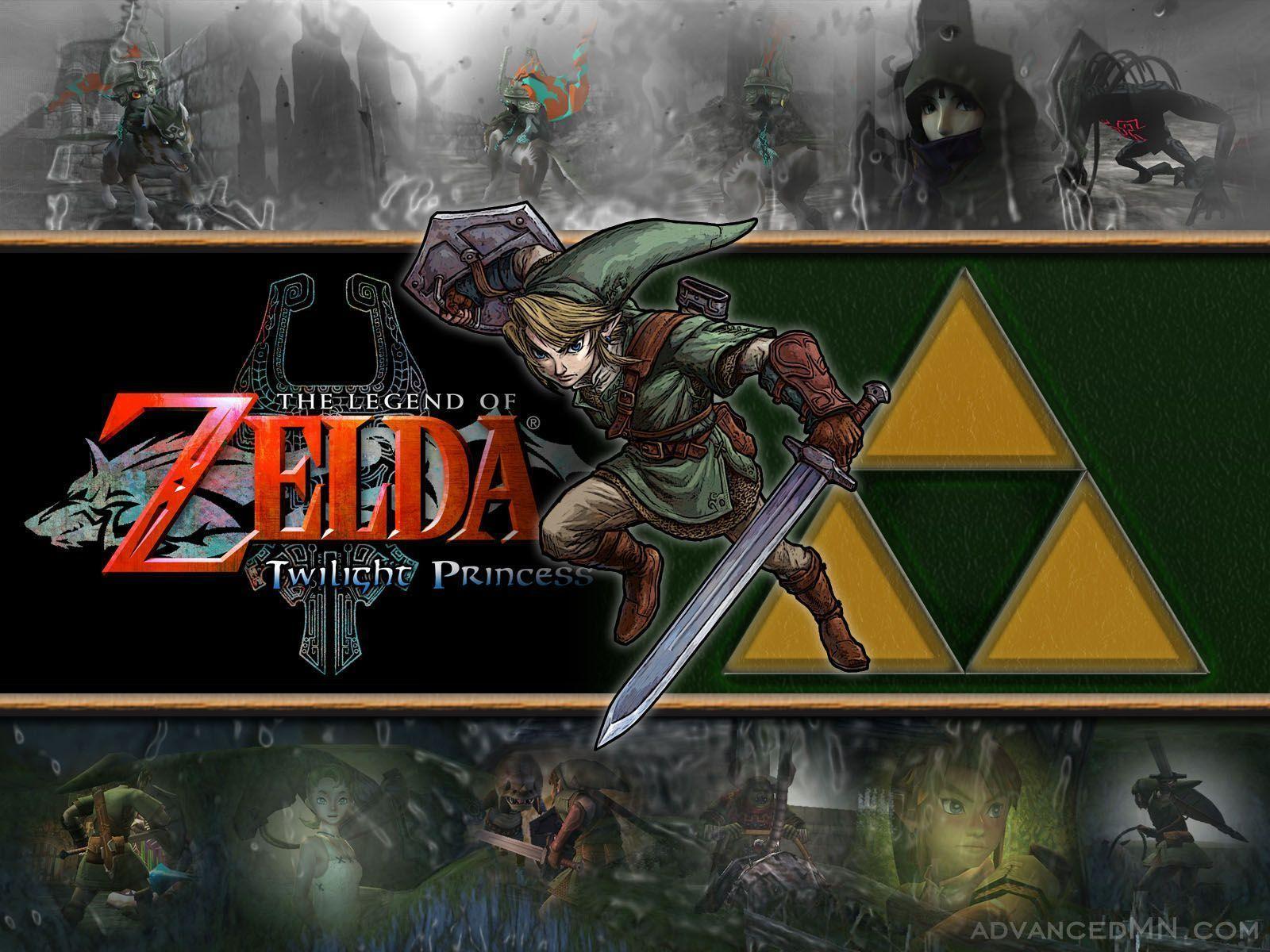 Pix For > Link And Zelda Twilight Princess Wallpaper