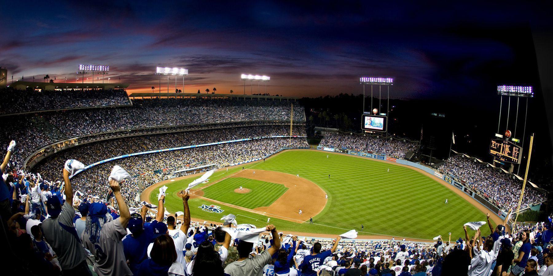 image For > La Dodgers Stadium Wallpaper