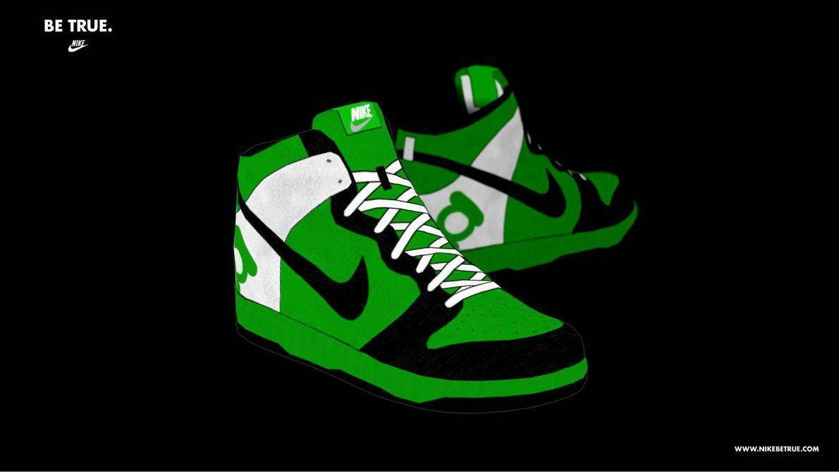 Trends For > Nike Just Do It Green Wallpapers