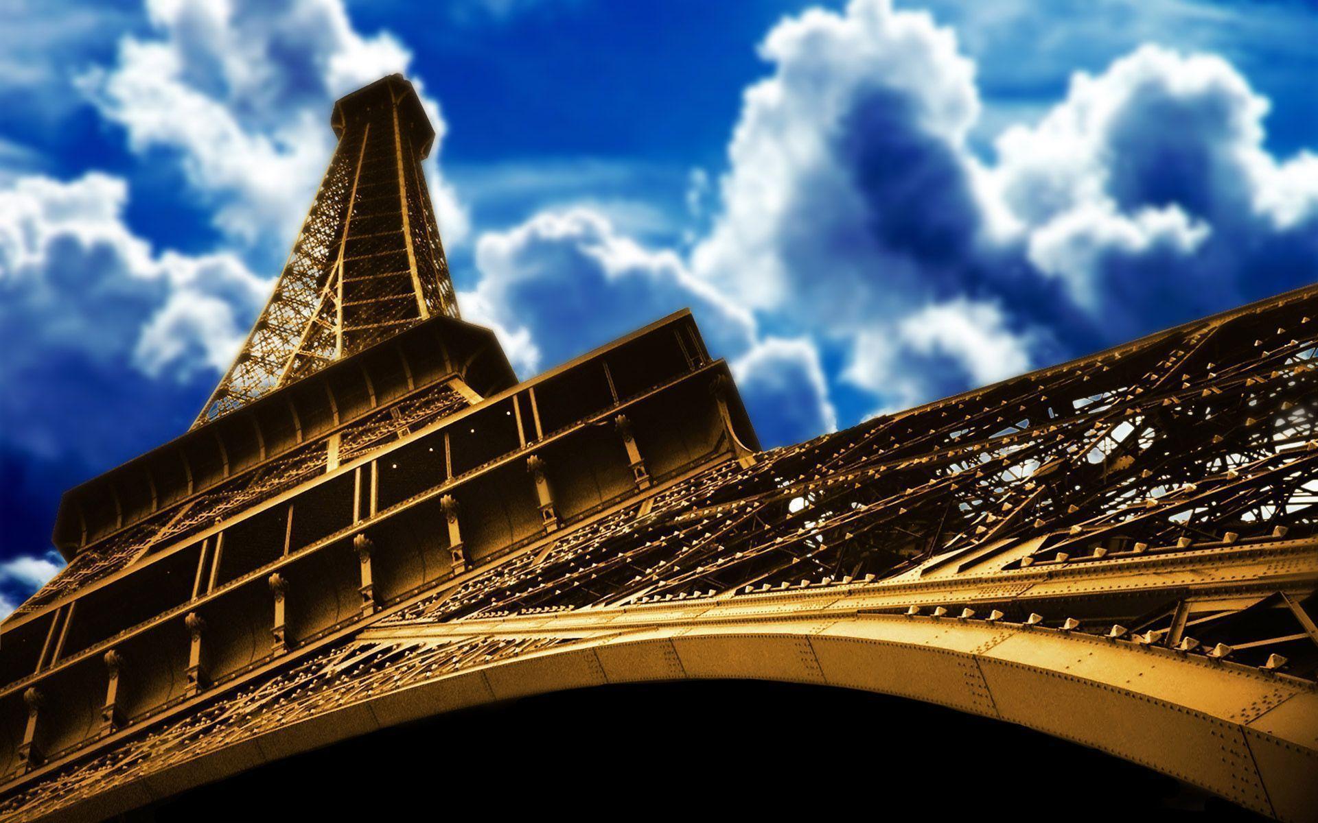 Eiffel Tower / 1920 x 1200 / Locality / Photography. MIRIADNA