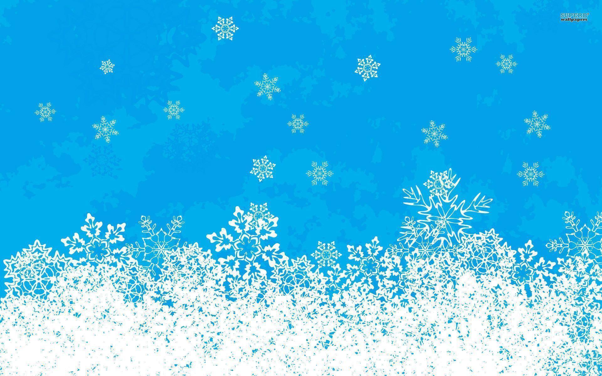 Snow Vector Wallpaper