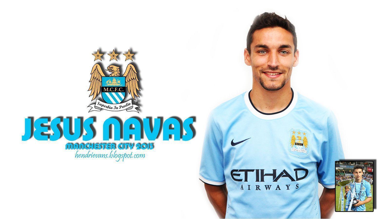 Jesús Navas Manchester City background photo and wallpaper
