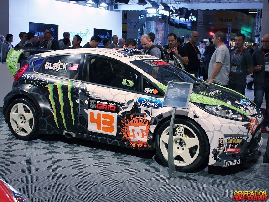 CES 2013: Ken Block&;s 630HP Ford Fiesta from Gymkhana Five