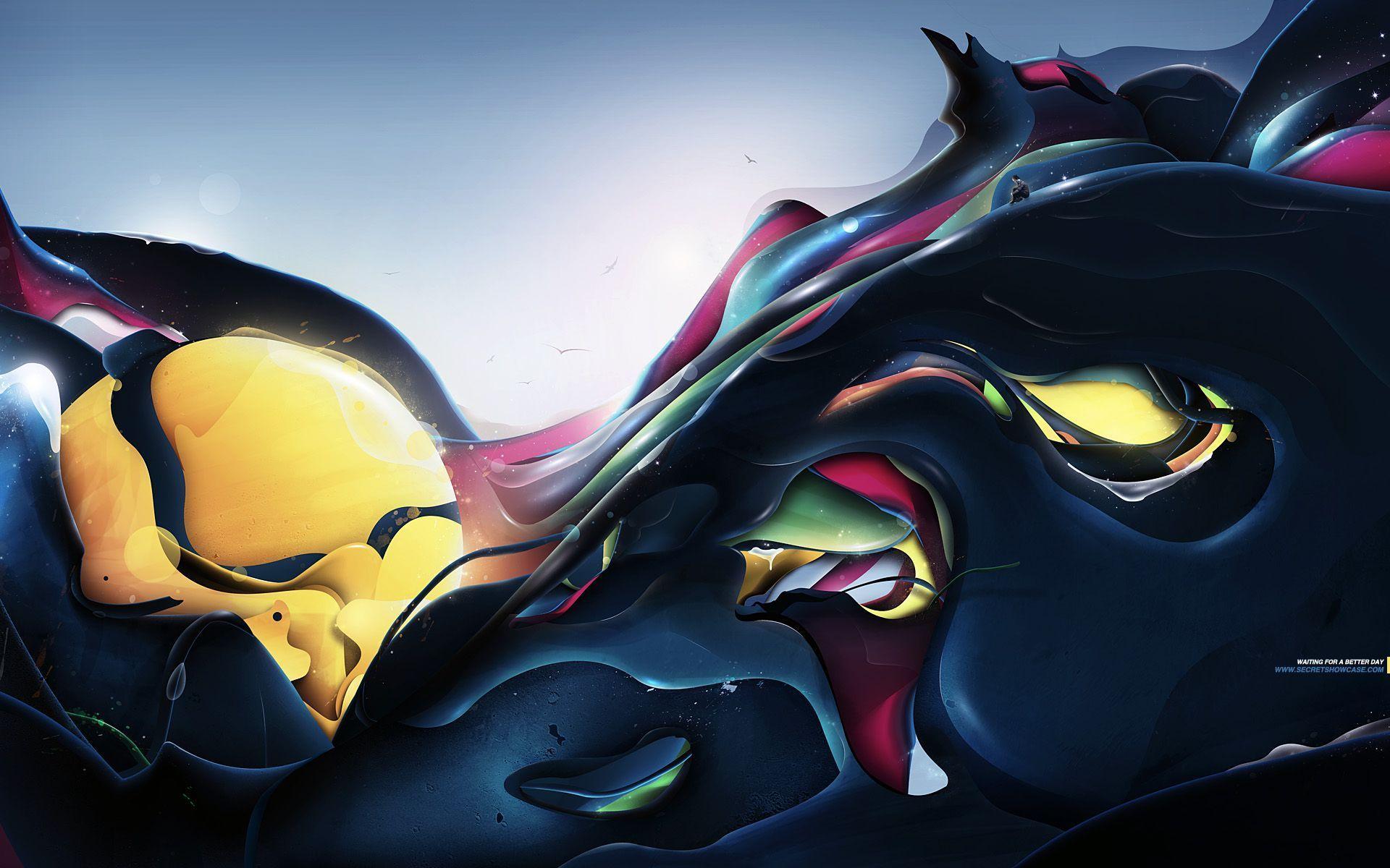 Waves of Emotion Wallpaper