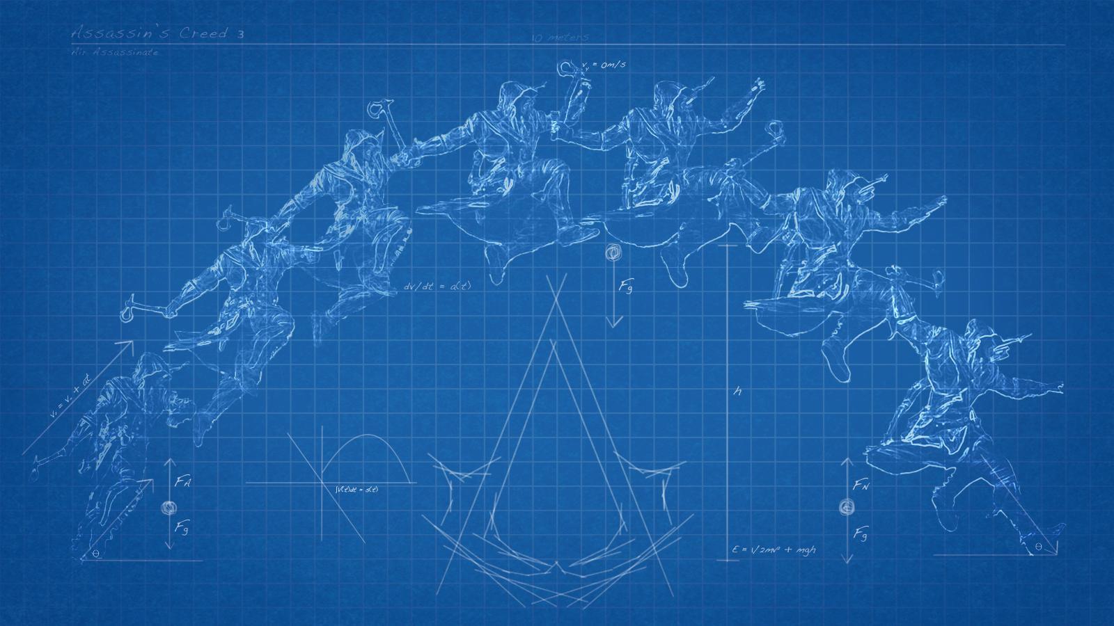 Assassins Creed 3 Blueprint Wallpaper