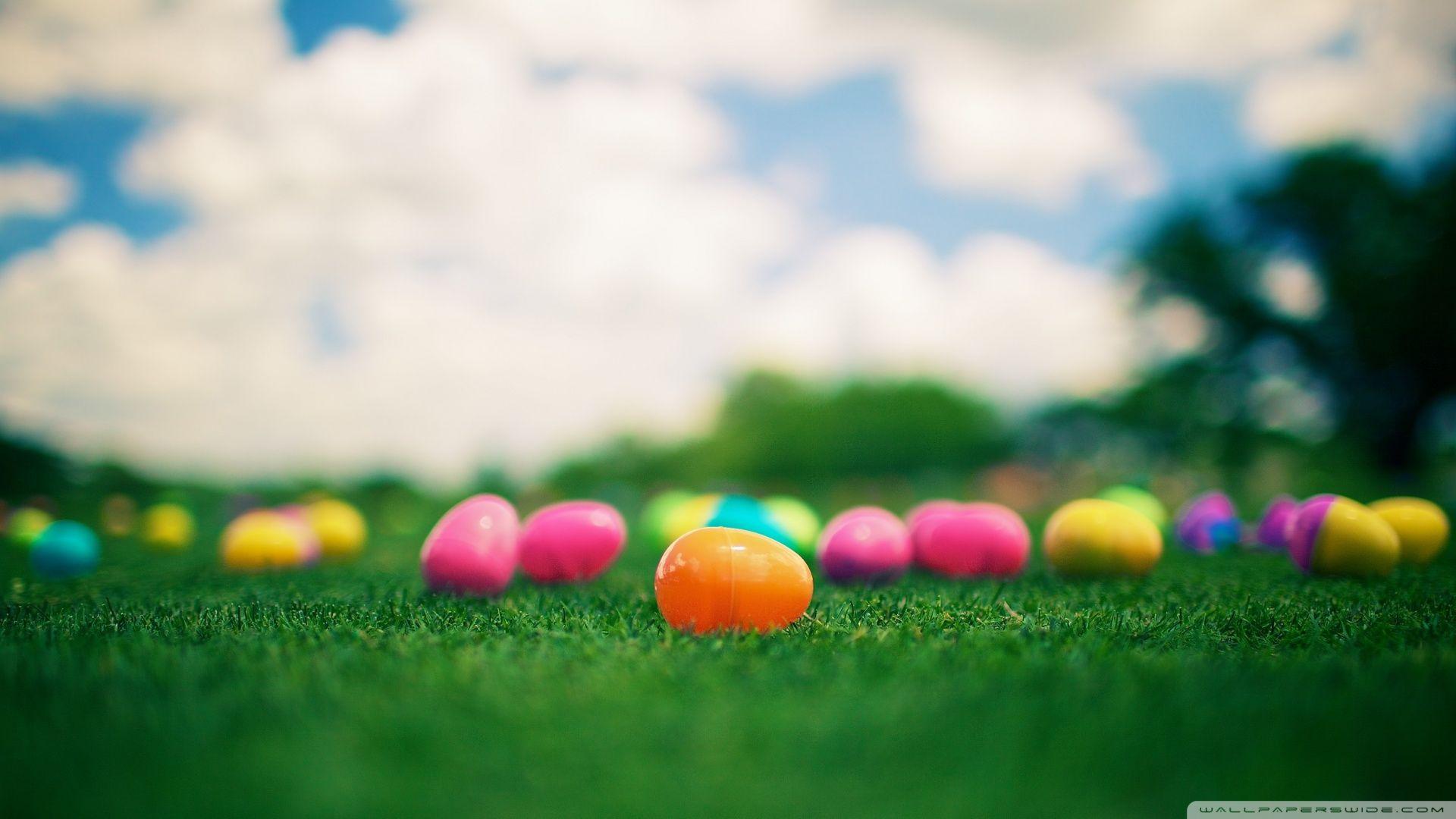Download Painted Easter Eggs Wallpaper 1920x1080 #