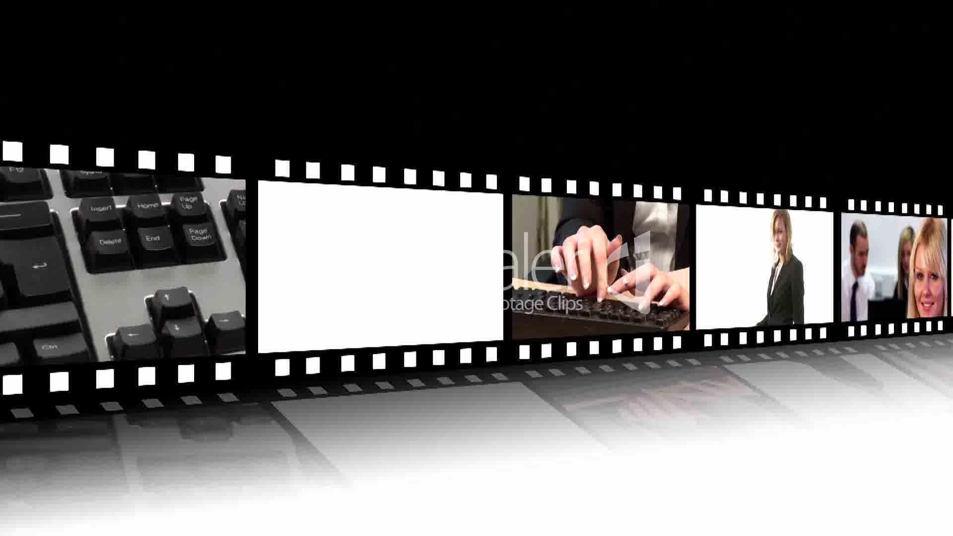 Film strip of Business people 1: Vídeos de archivo y clips libres