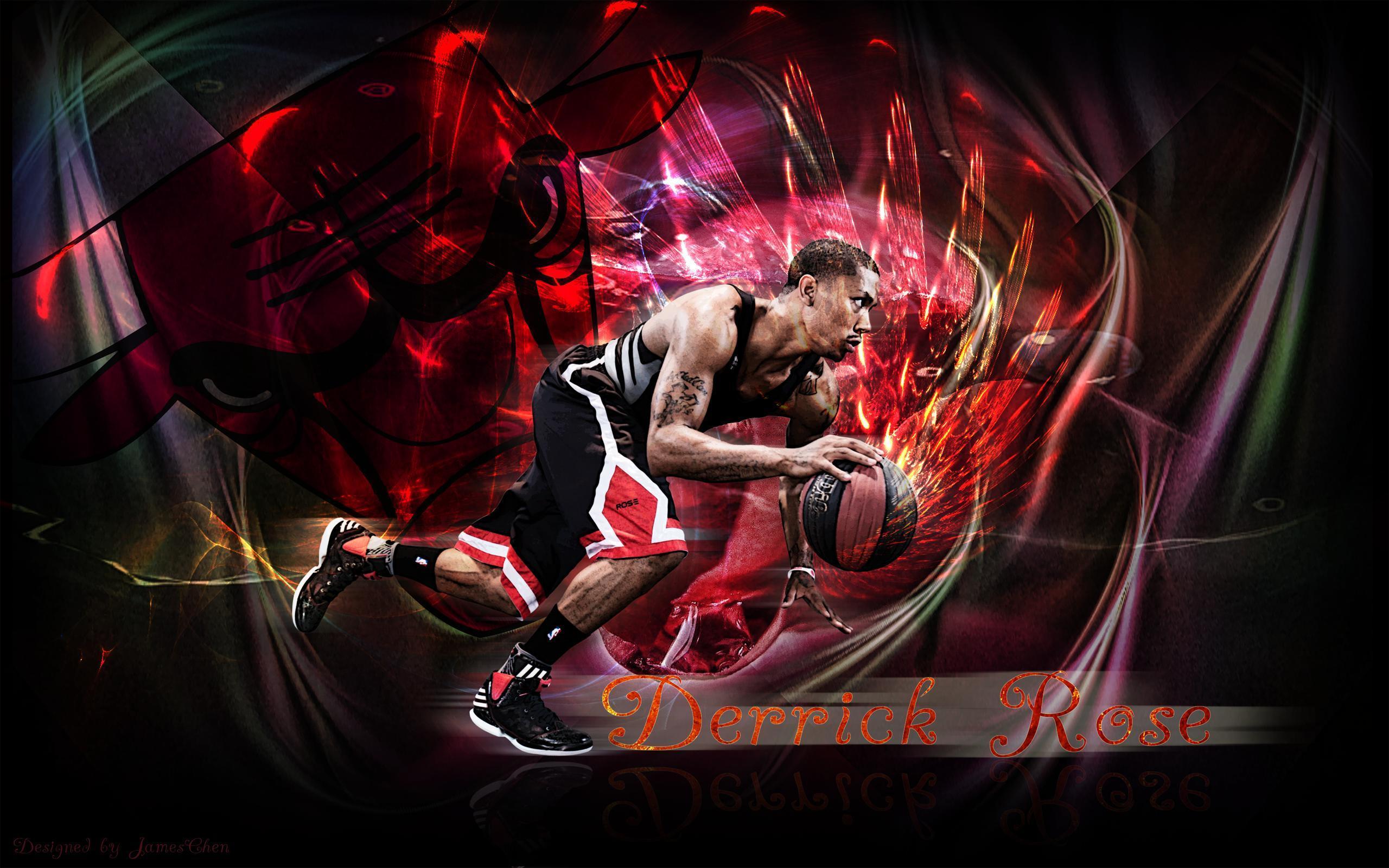 Chicago Bulls Derrick Rose 19 Wallpaper