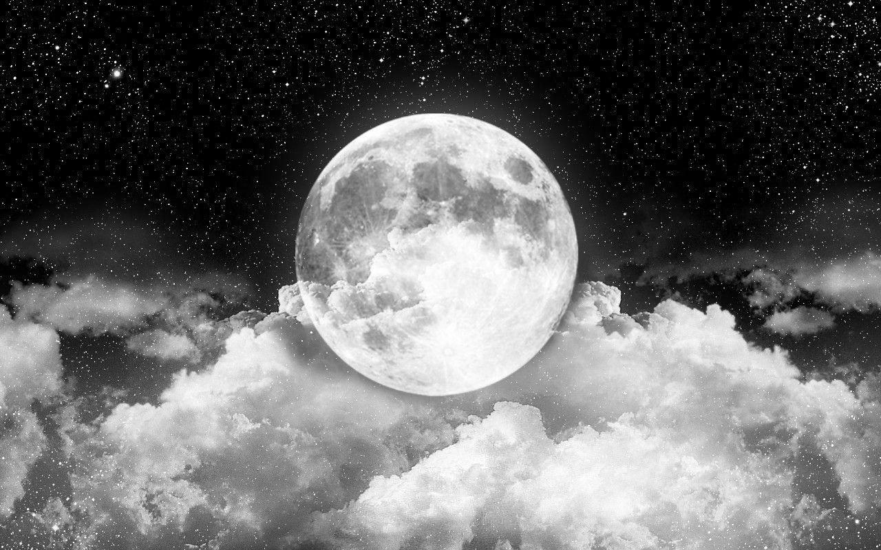  Wallpaper  Hd 1080P Black  And White Moon  Wallpapers  for Fun