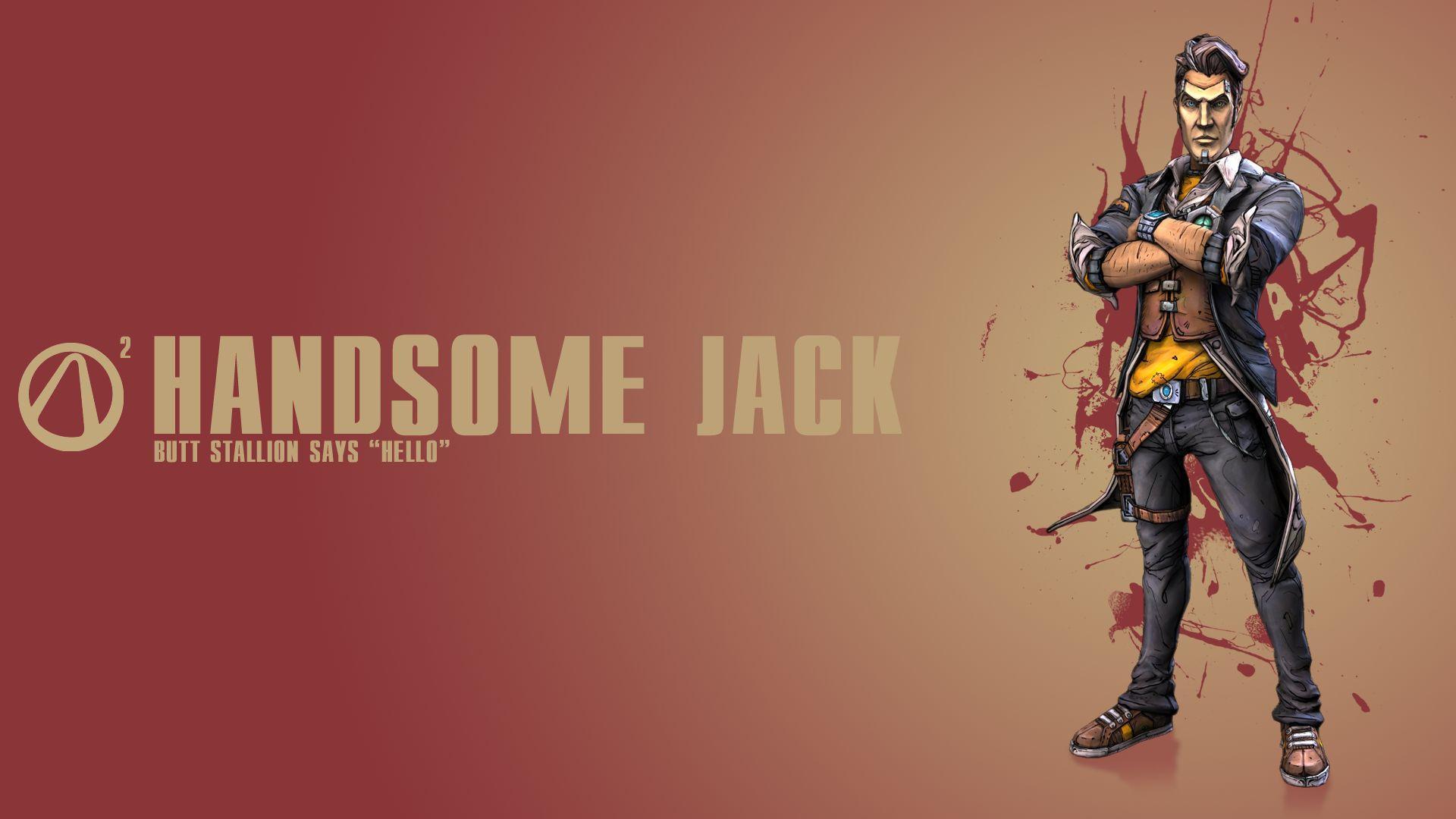 Download wallpaper borderlands 2, Handsome Jack, villain free