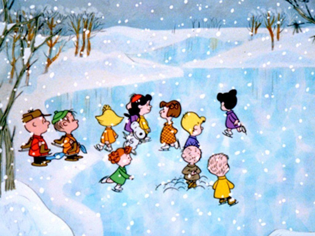 Xmas Stuff For > Charlie Brown Christmas Skating