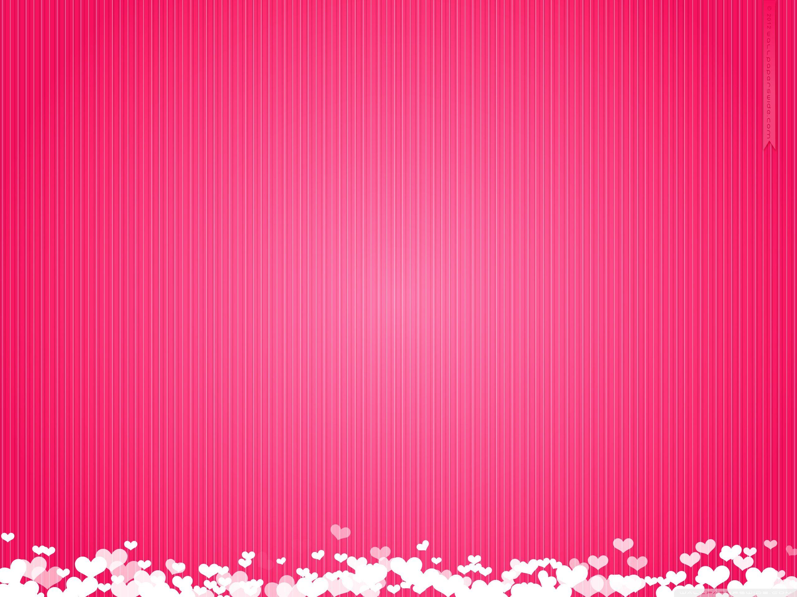 Love Pink Background HD