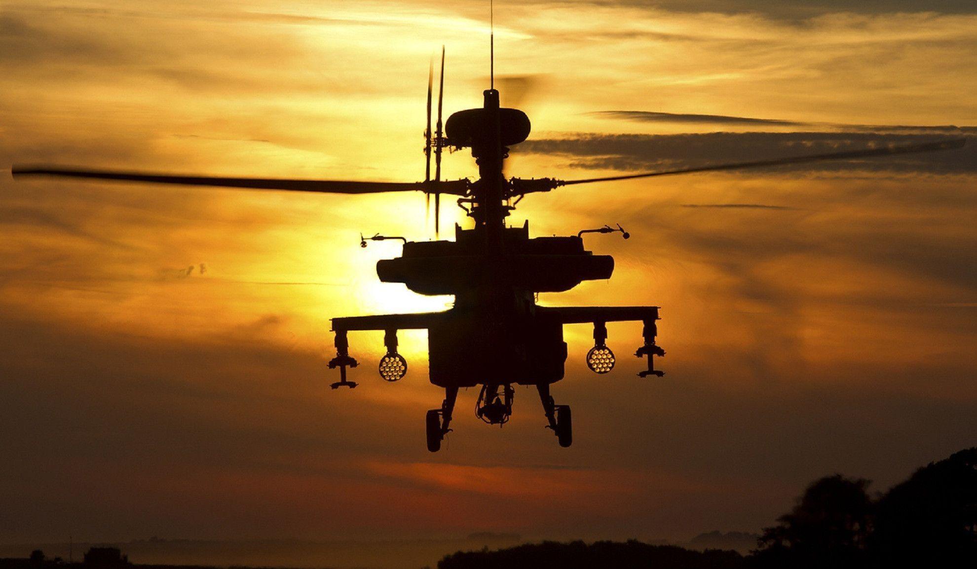 image For > Apache Helicopter Wallpaper