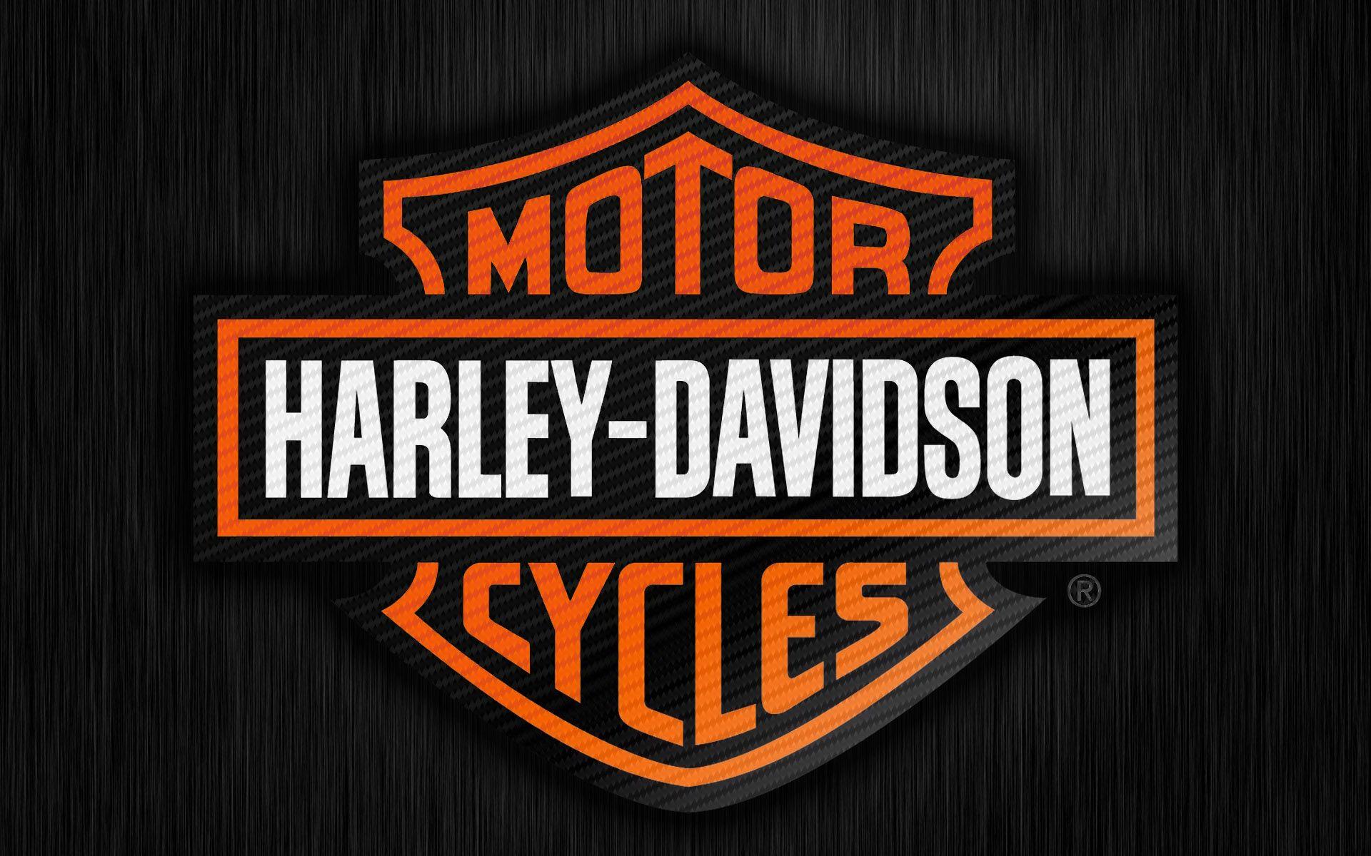 Harley Davidson Logo Wallpapers Wallpaper Cave