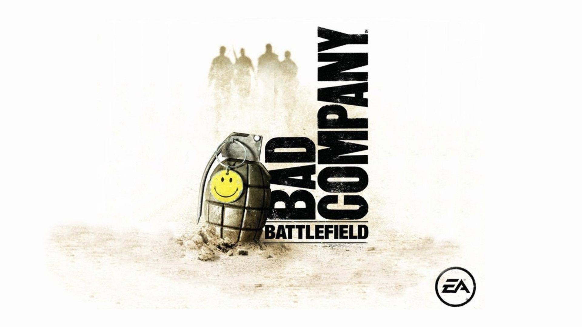 Battlefield Bad Company Smiley Grenade wallpaper
