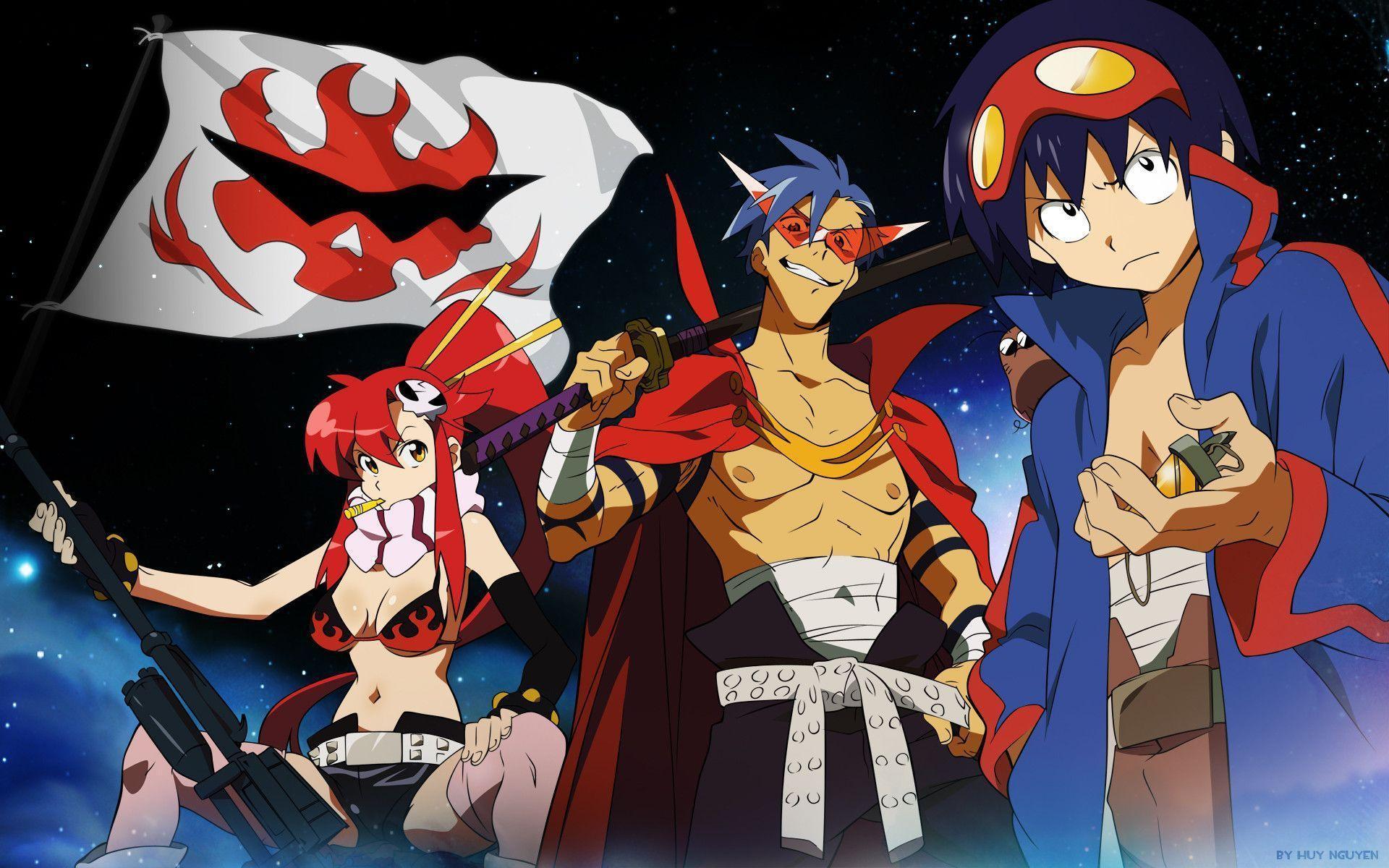 Gurren Lagann Backgrounds - Wallpaper Cave