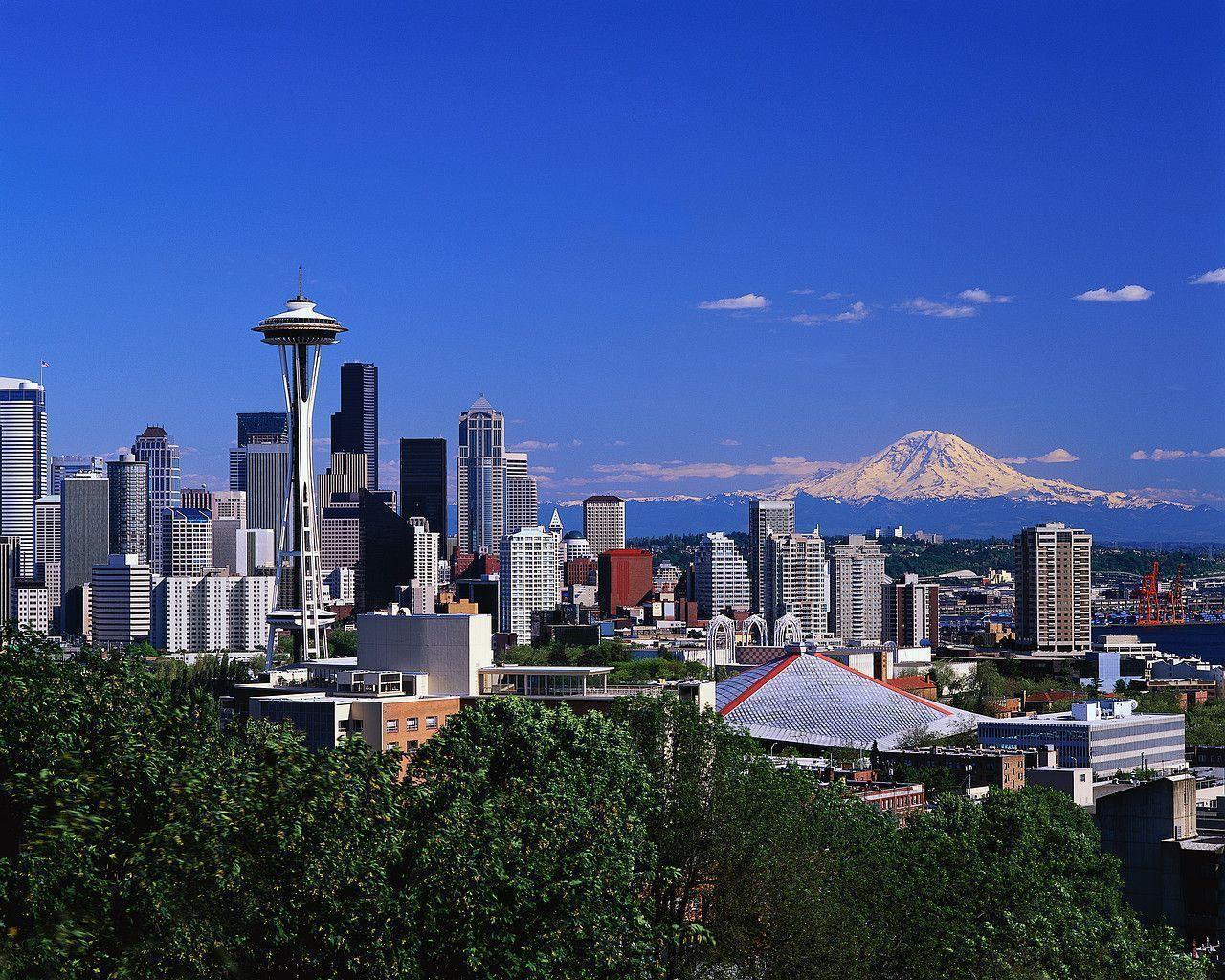 Seattle Skyline Travel photo and wallpaper