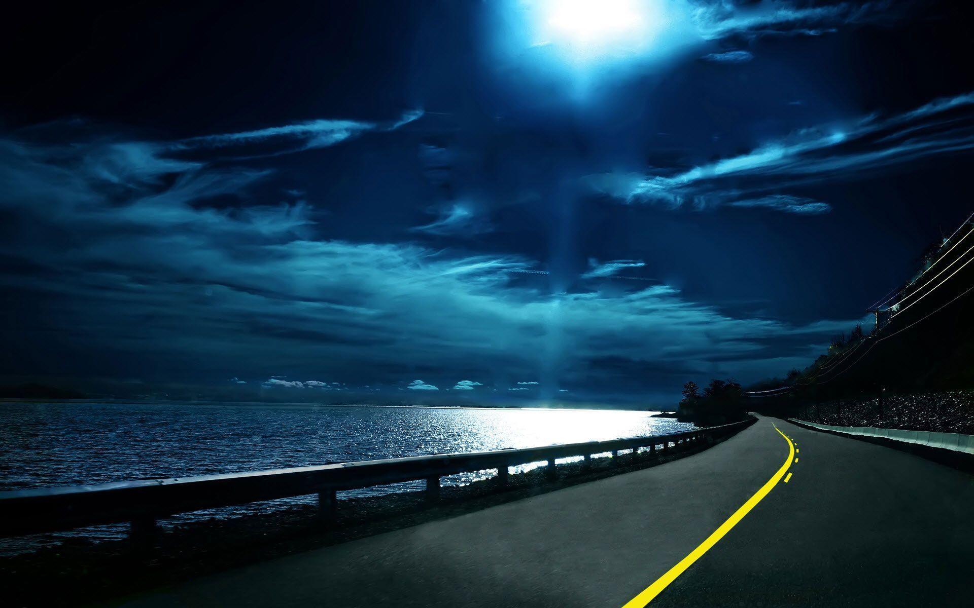 highway_at_night_hd_widescreen