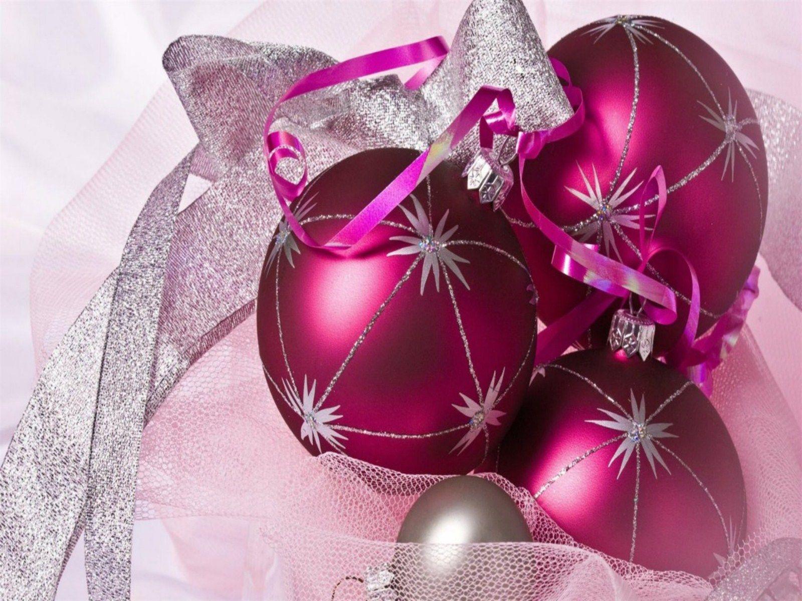 Pink Christmas Desktop Background Photo HD Wallpaper Other 63548