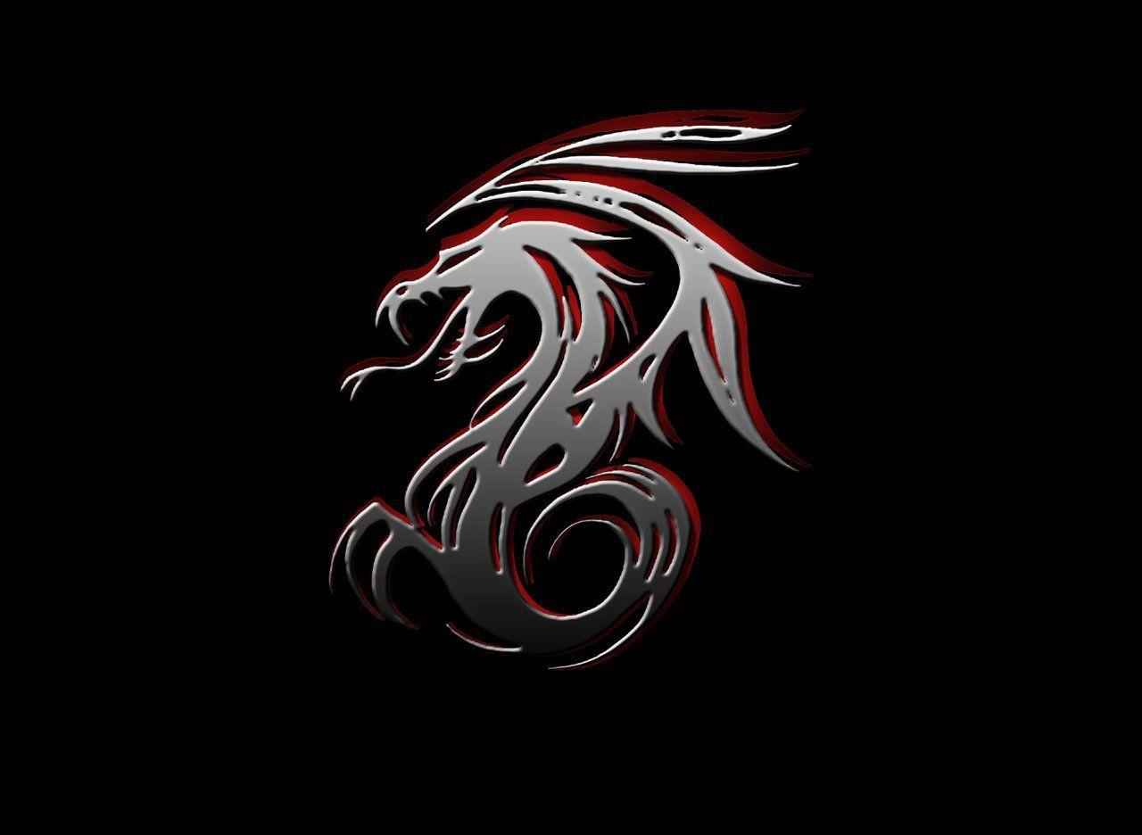 Черный дракон логотип