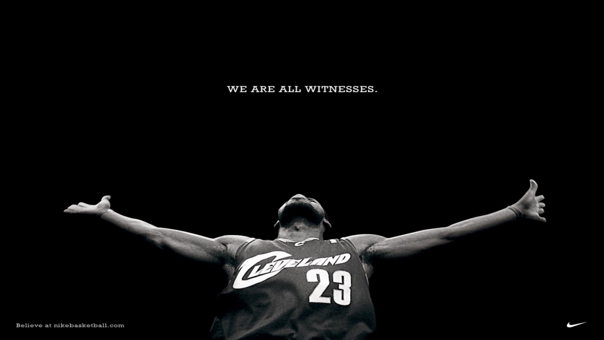 LeBron James Celebration Nike Wallpaper