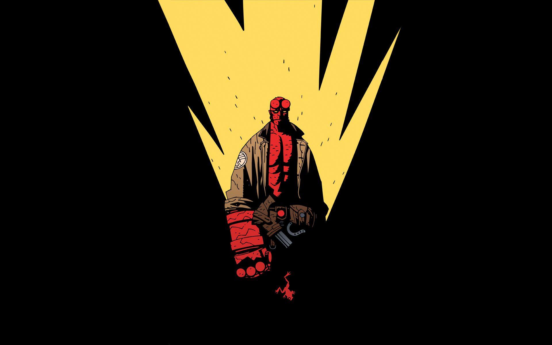 image For > Hellboy iPhone Wallpaper