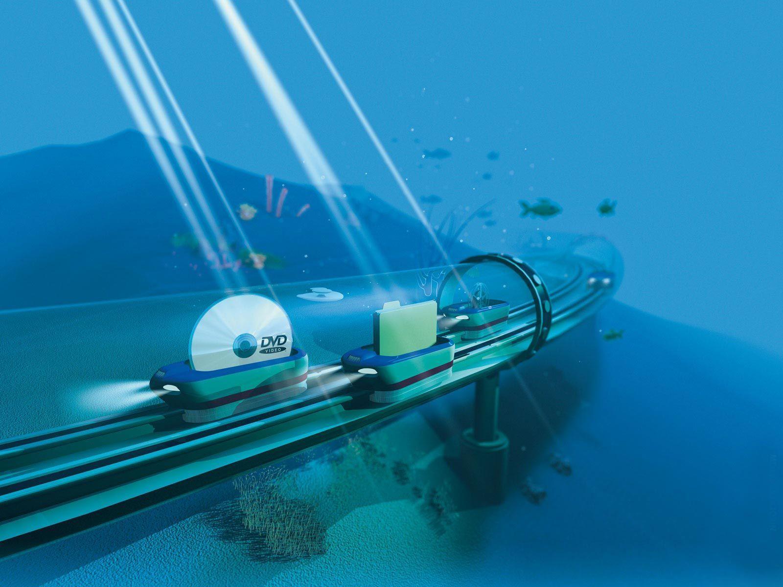 Desktop Background // Background // 3D Graphics // Aquatic