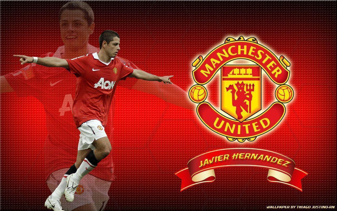 Javier Hernandez. Manchester United Wallpaper
