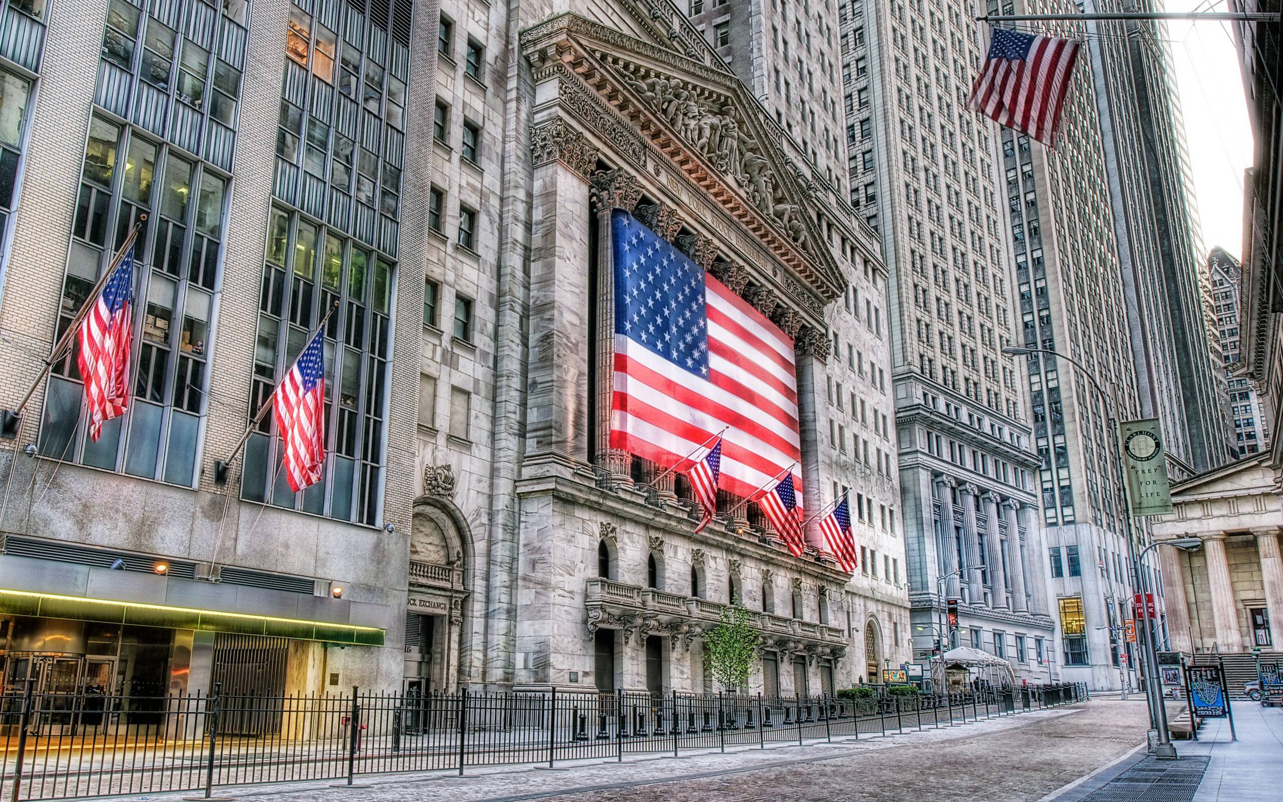 New York Stock Exchange Wall Street 2560x1600 wallpaper