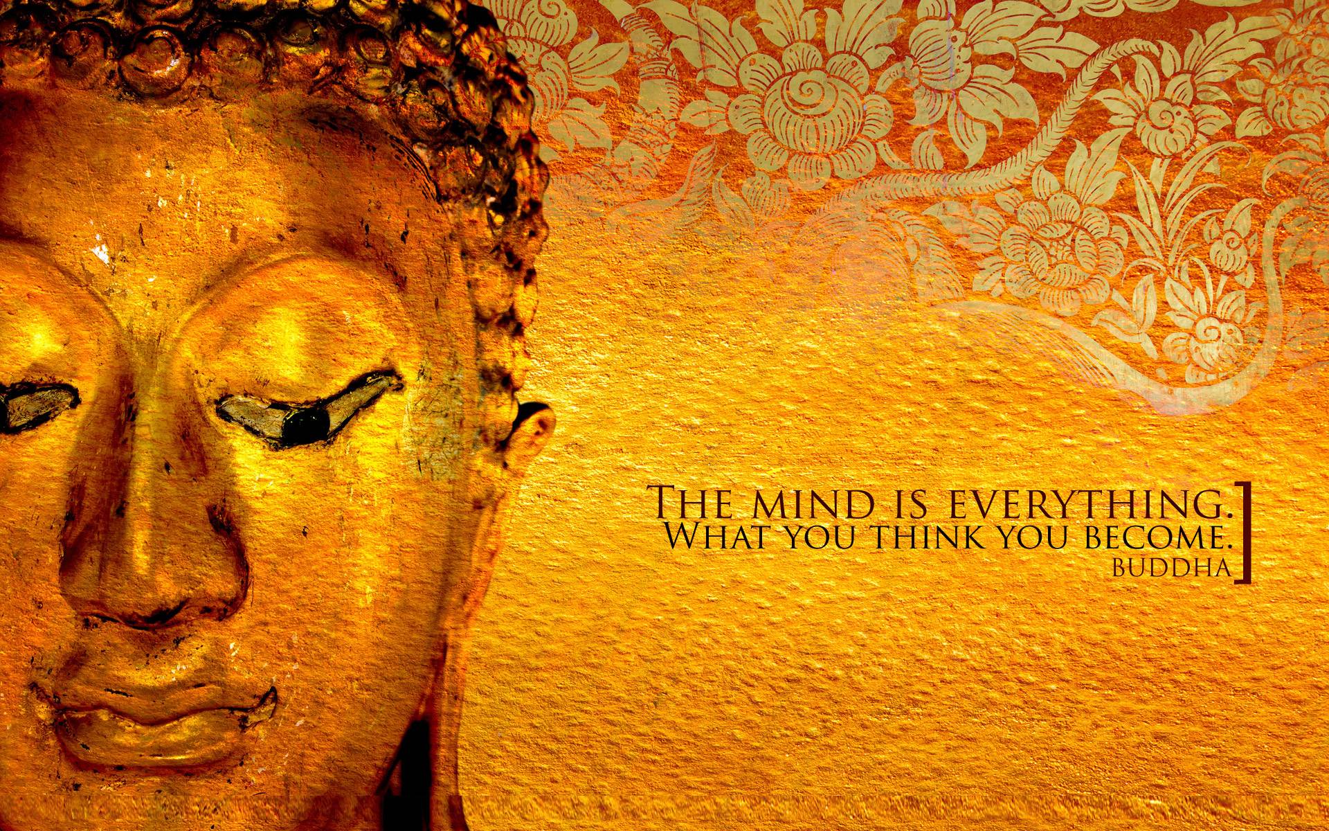 Wallpaper For > Lord Buddha Wallpaper With Quotes