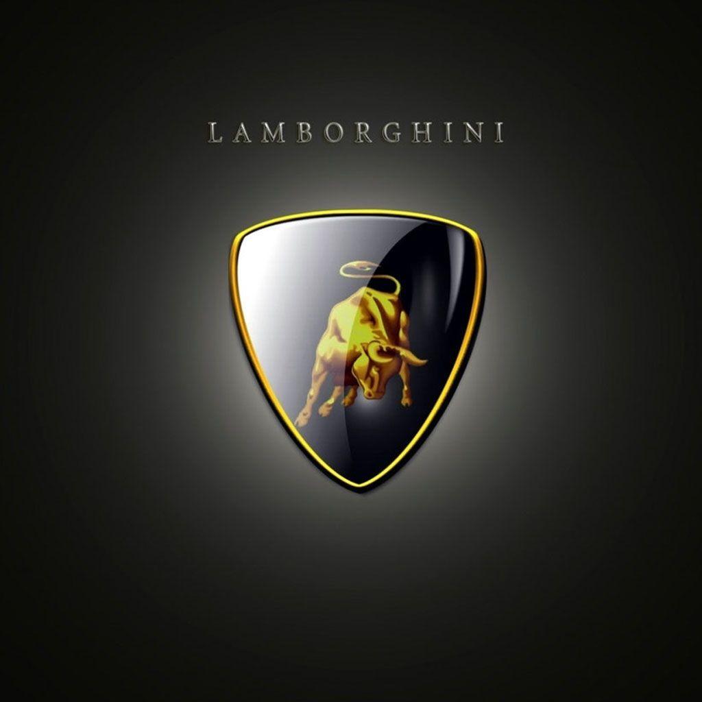Lamborghini Logo Free iPad HD Wallpaper