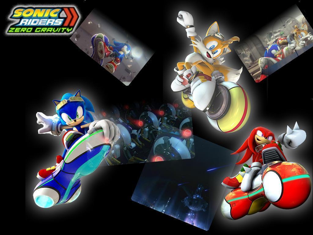 Shadow of a Hedgehog ./ Desktop ./ Sonic Riders Wallpaper