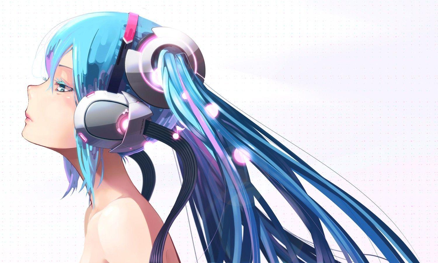 Download Headphones Vocaloid Wallpaper 1500x900