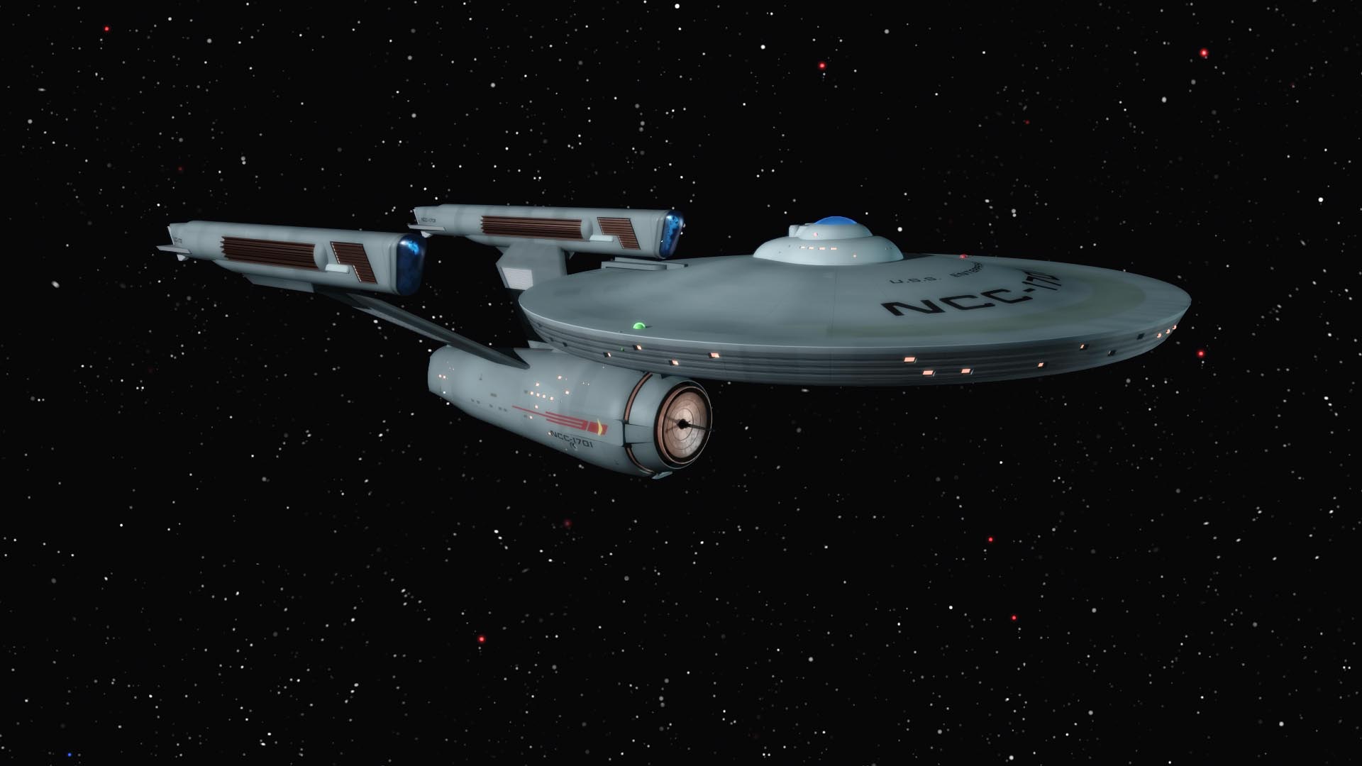 Light Texture Star Trek Xis Uss Enterprise Wallpaper 1280x1024 px