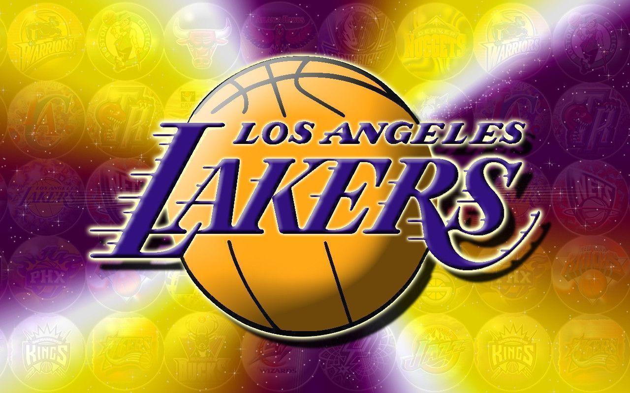 LA Lakers, Desktop and mobile wallpaper
