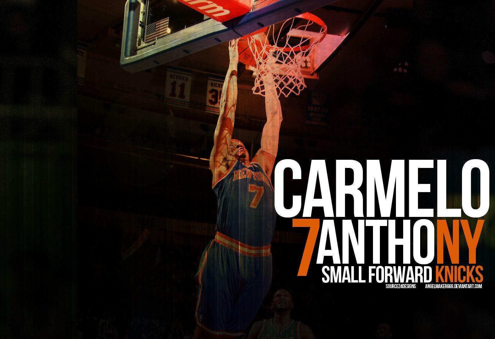 Ultimateknicks.com Forums: Carmelo Anthony Knicks Wallpaper Collection