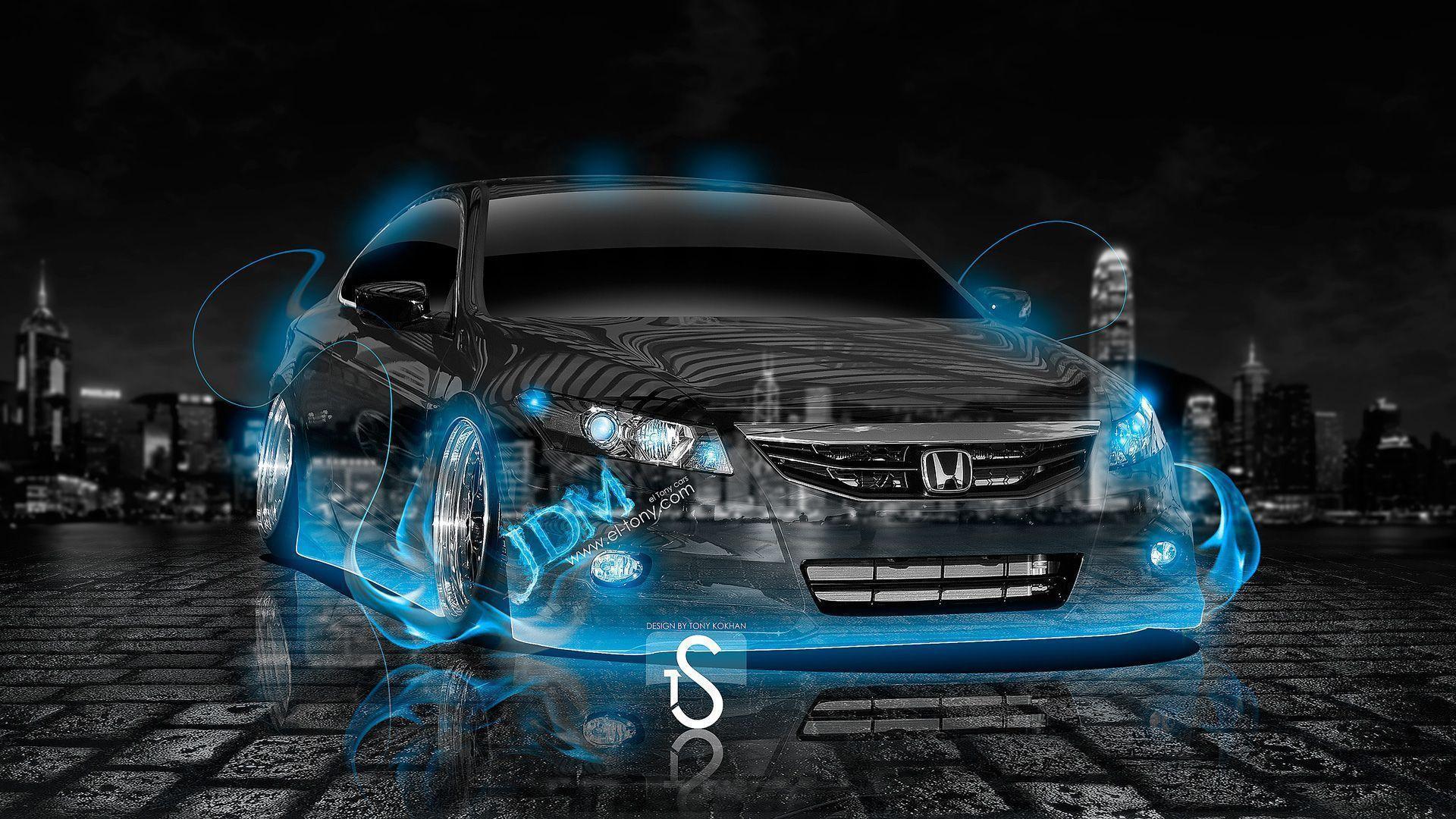 image For > Black Honda Civic Si Wallpaper