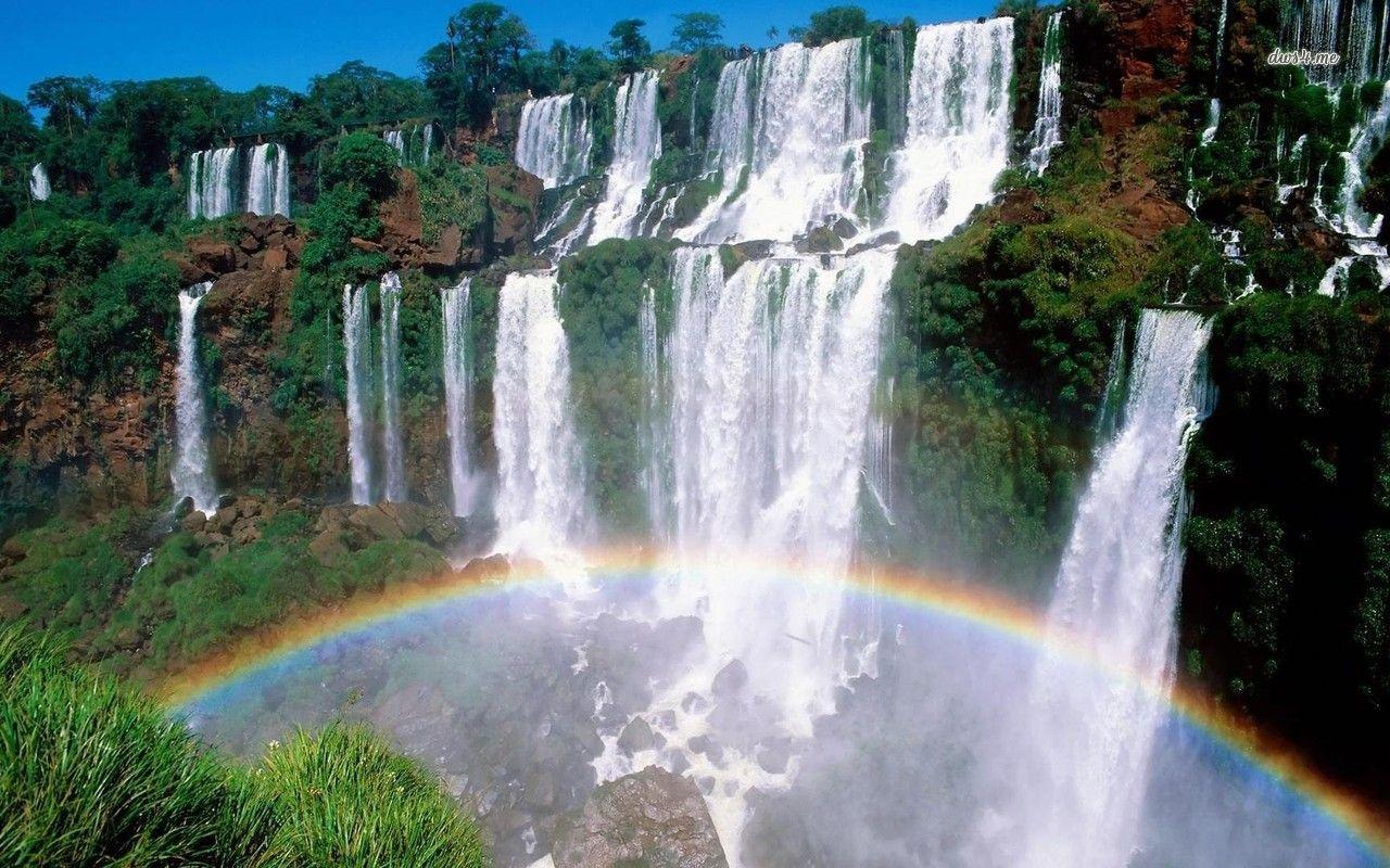 Iguazu Falls HD wallpaper