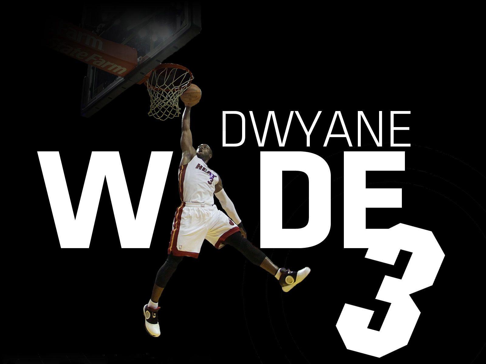 Dwyane Wade Dunking Wallpaper