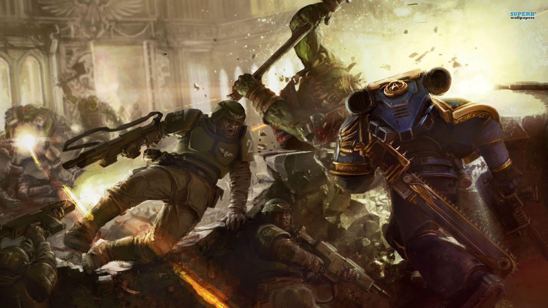 Space Marine HD Wallpaper Wallpaper Inn