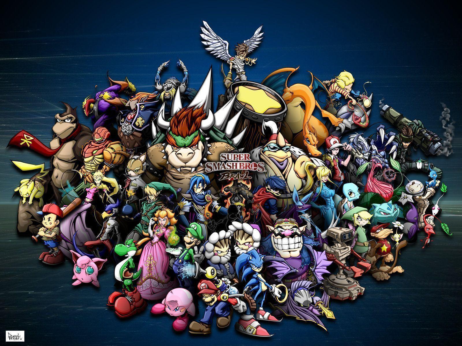 Ssbb Wallpaper Super Smash Bros Brawl HD Wallpaper