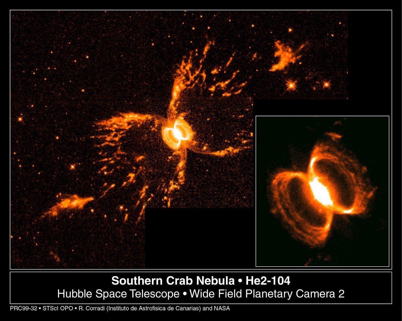 Southern Crab Nebula. ESA